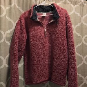 Victoria’s Secret PINK Sherpa Quarter Zip